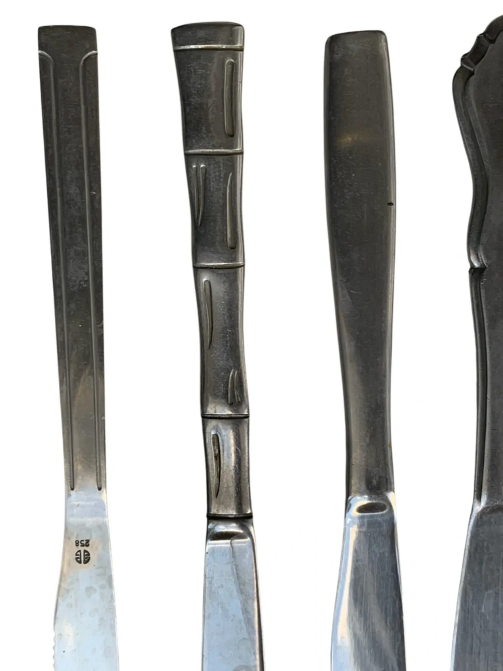 Set of 5 Stainless Butter Dinner Knives Kitchen Flatware Dinnerware